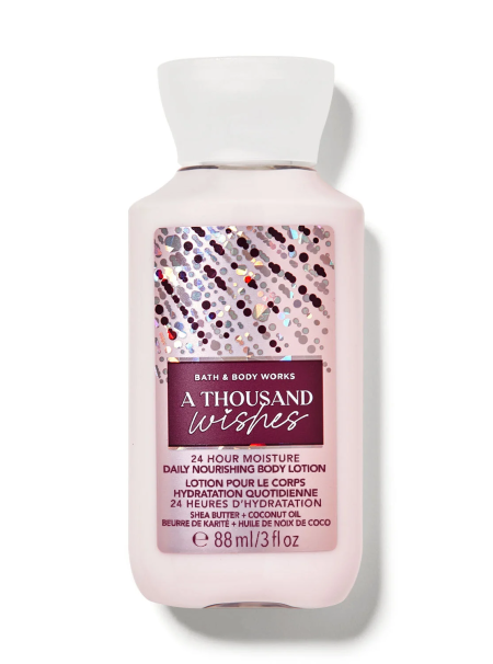 Bath and body  A Thousand Wishes Travel Size Daily Nourishing Body Lotion