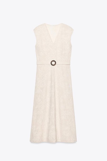 RUSTIC MIDI DRESS