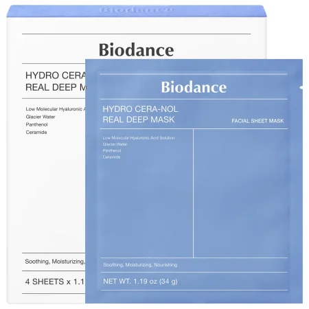 Biodance  Hydro Cera-nol Real Deep Mask - Dryness Relief & Redness Soothing