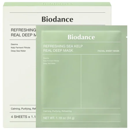 Refreshing Sea Kelp Real Deep Mask - for Calming & Sebum Control