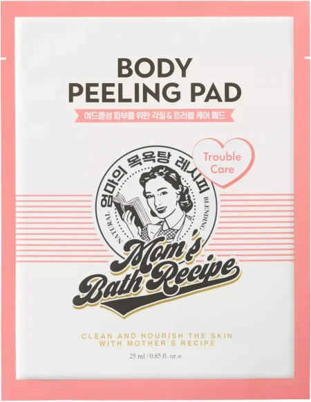 Mom's Bath Recipe Body Peeling Pad Trouble care