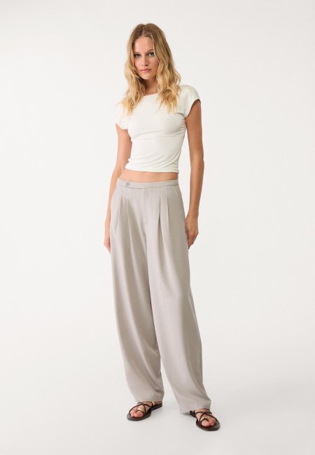 Smart balloon fit trousers