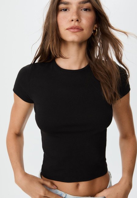 BASIC slim fit T-shirt