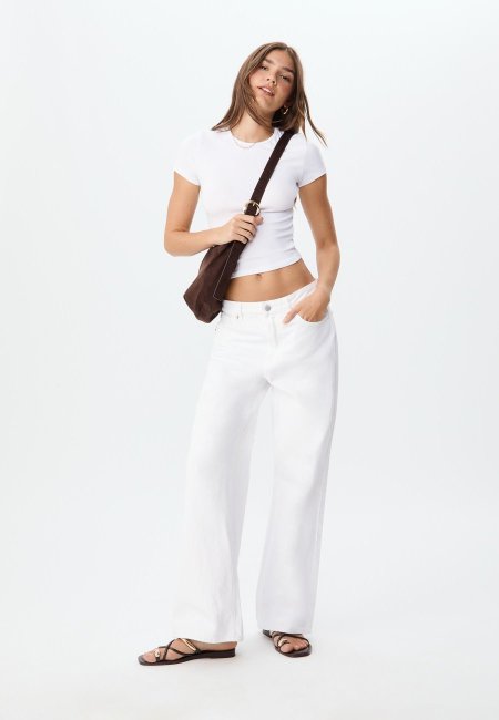 BASIC slim fit T-shirt