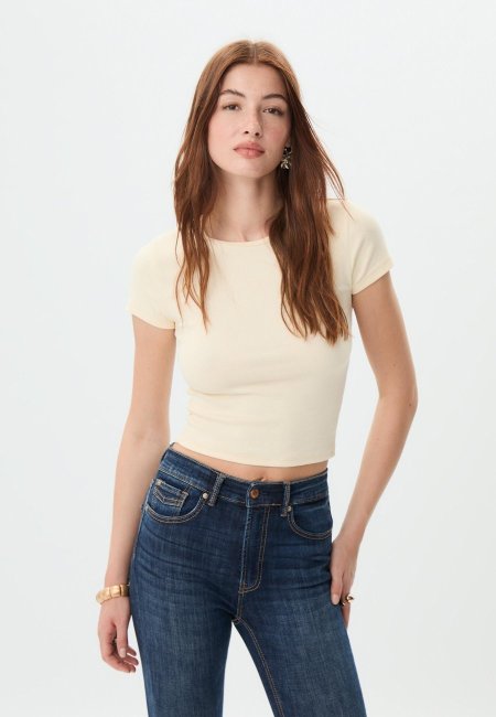 BASIC slim fit T-shirt