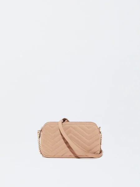 PARFOIS Padded suitcase with chain