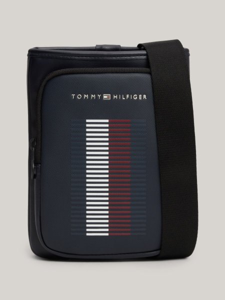 - Tommy Hilfiger Pique Pocket Reporter Bag - Blue