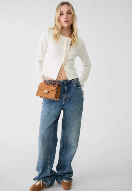 BASIC CROSSBODY BAG WITH SCARF