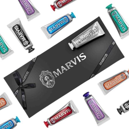 MARVIS Toothpaste 7 Flavours Collection Gift Box Set 25ml x 7