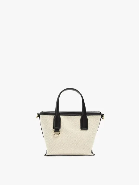PARFOIS -  Straw-look handbag with diagonal strap