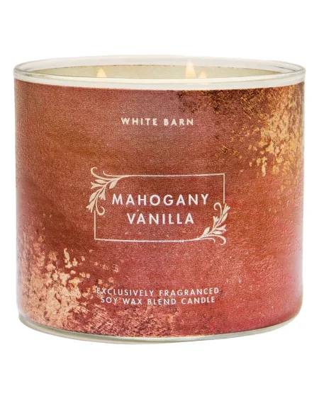 MAHOGANY VANILLA  3-Wick Candle