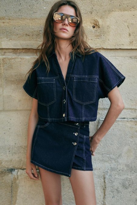 Z1975 SHORT DENIM SHIRT