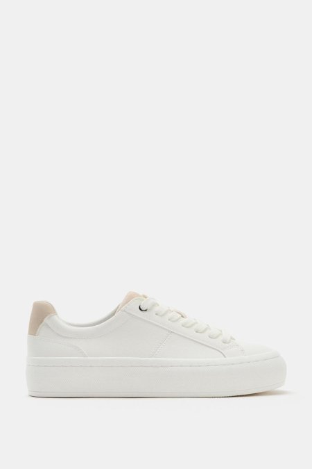 SNEAKERS WITH HEEL DETAIL