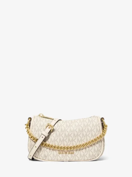Carmela  Signature Logo Convertible Crossbody Bag