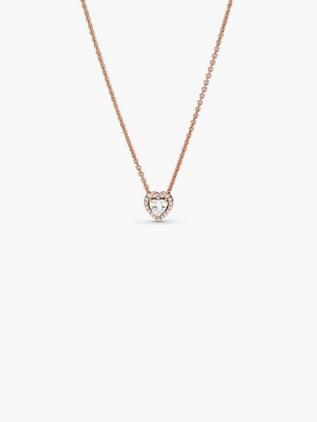 pandora Sparkling Heart Collier Necklace