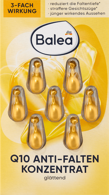 Balea Concentrate Q10 Anti-Wrinkle, 7 Capsules