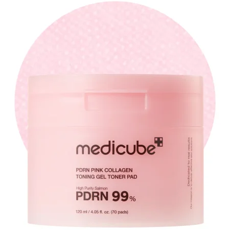 medicube PDRN Pink Collagen Gel Toner Pad