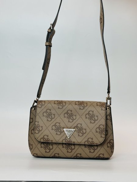 Meridian latte logo GUESS bag