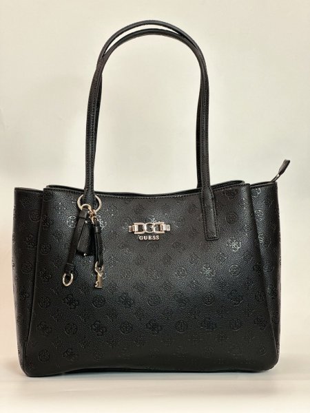 ANISE black logo guess bag
