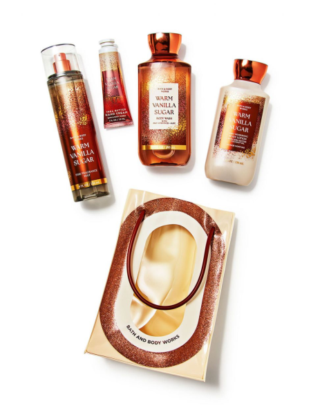 BATH & BODY WORKS Warm Vanilla Sugar Gift box