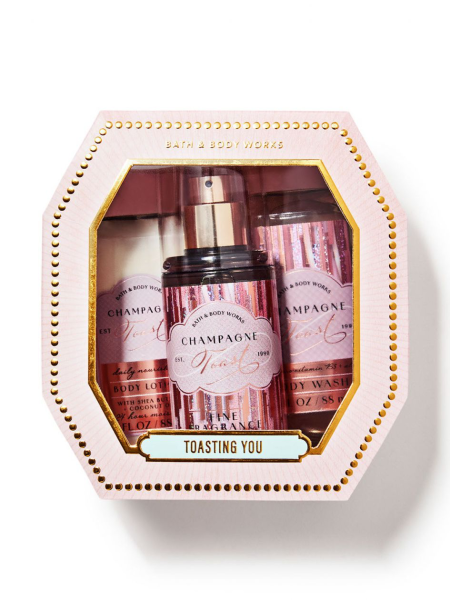 BATH & BODY WORKS Champagne Toast Mini gift box
