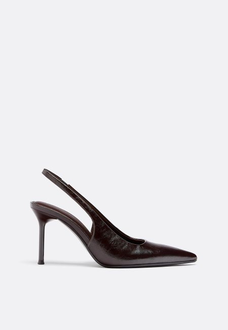 Slingback heeled shoes