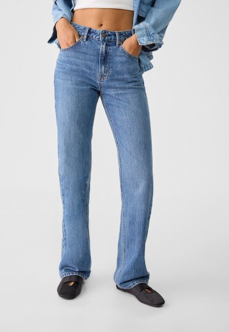 Jeans D98 straight cut with vintage effect