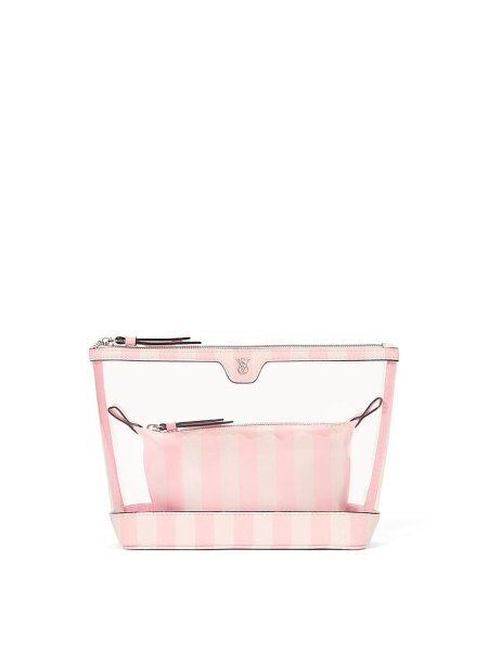 Victoria's Secret  2-Piece Makeup - Heritage Stripe