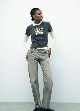 Zara straight fit jeans