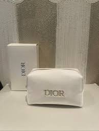 Dior makeup bag