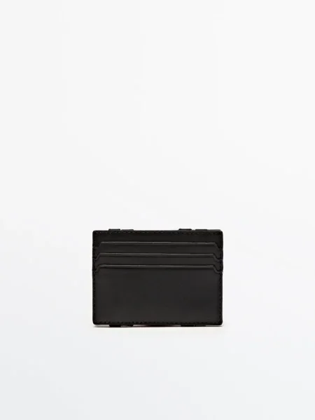 Leather card holder