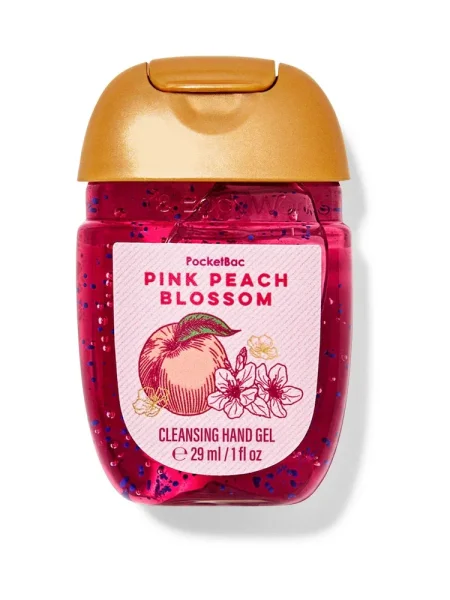 Pink Peach Blossom PocketBac Cleansing Hand Gel