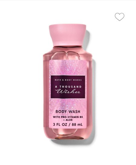 A THOUSAND WISHES Travel Size Body Wash