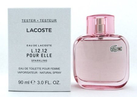 LACOSTE EAU DE LACOSTE L.12.12 POUR ELLE SPARKLING ( Unisex )  TESTER
