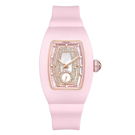 wishdoit Celestia Women’s Ceramic Tonneau Watch
