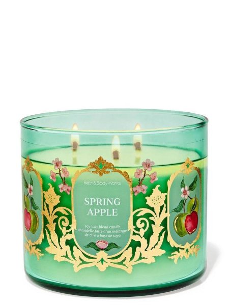 Spring Apple 3-Wick Candle