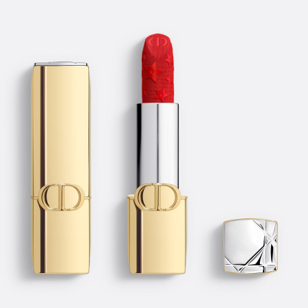Rouge Dior - Christmas Limited Edition Long-Lasting Lipstick 999 Velvet Finish