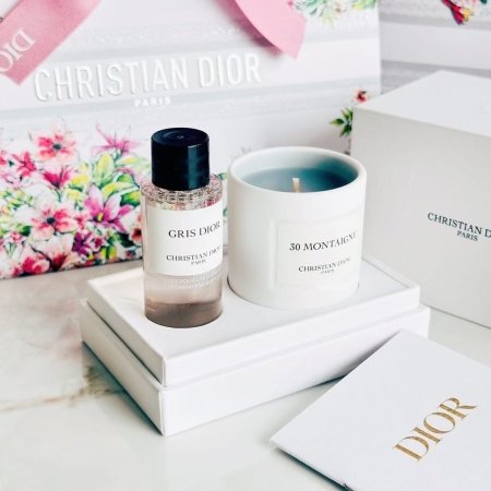 Dior 30 Montaigne candle 35g & Gris Dior hand and body soap 20ml