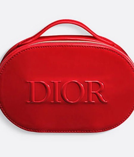 Miss Dior Makeup Red Pouch